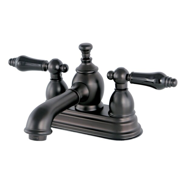 KS7005PKL 4" Centerset Bathroom Faucet, Oil Rubbed Bronze